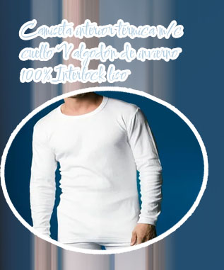 Camiseta interior termica manga corta