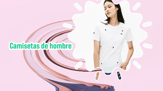 Camiseta lacoste hombre rebajas