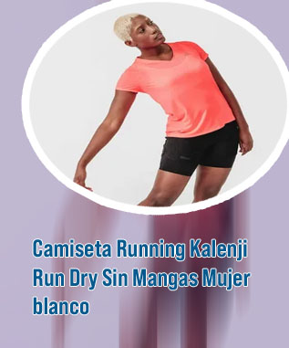 Camiseta running decathlon mujer