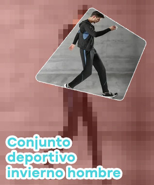 Conjunto deportivo hombre invierno