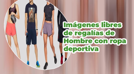 Hombres con ropa deportiva