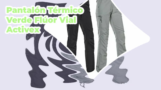 Pantalon termico verde