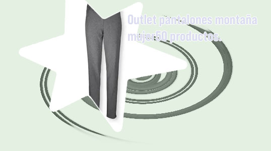 Pantalón trekking mujer oferta