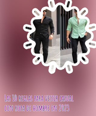 Ropa de vestir de hombre casual