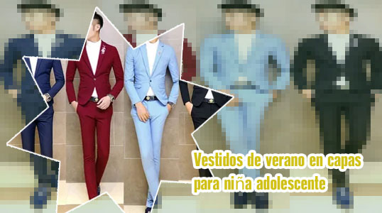 Ropa formal para adolescentes hombres
