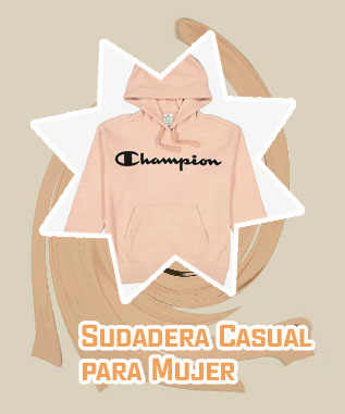 Sudadera champion rosa