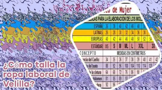 Tabla de tallas de ropa