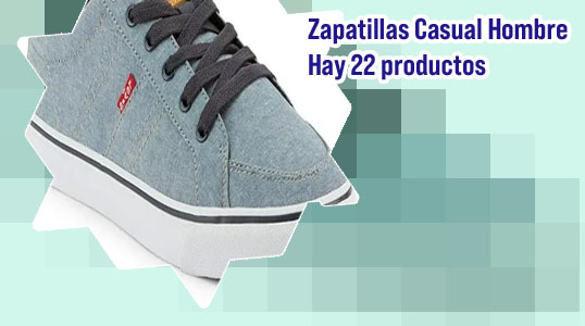 Zapatillas marca casual hombre